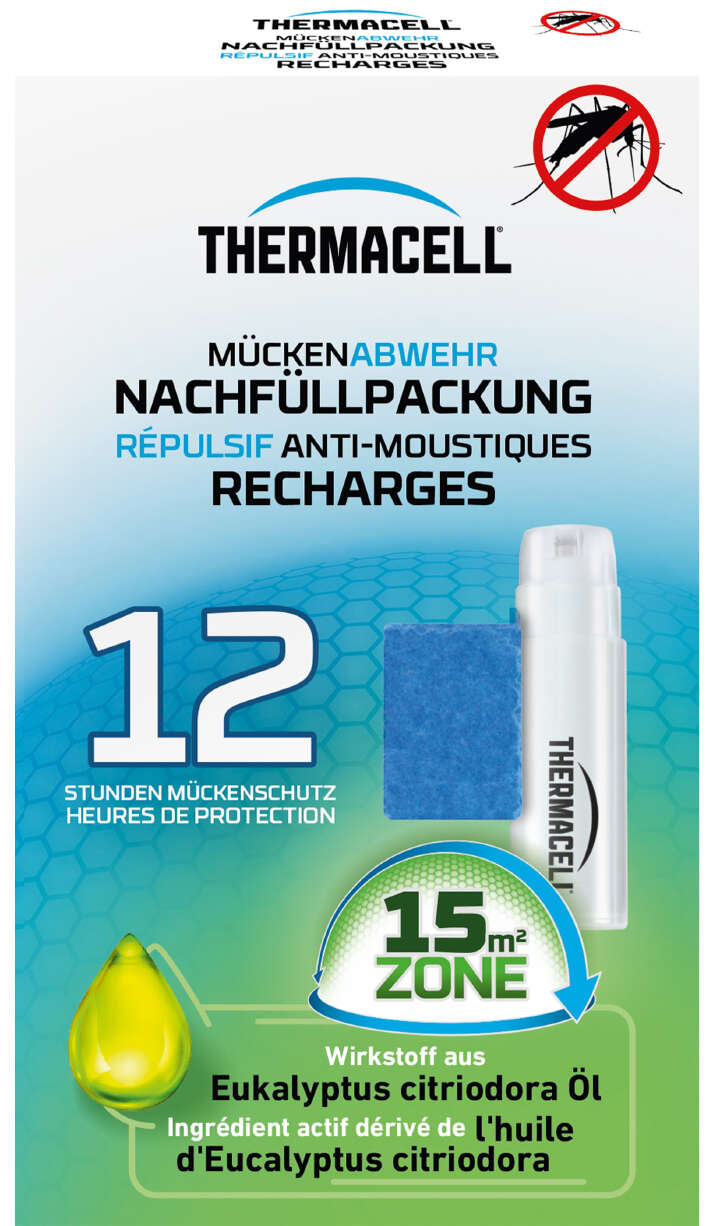 Thermacell Mückenabwehr Nachfüllpackung (Zitroneneukalyptusöl)